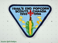 Click to enlarge 1993 Trail's End Popcorn